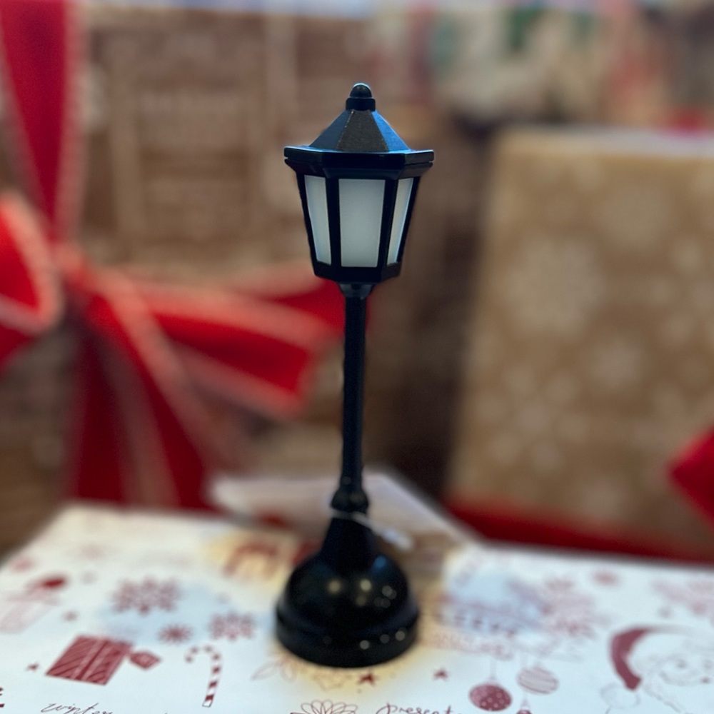 Target Bullseye Wondershop light post Christmas village store